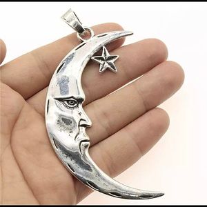 🌙🌙Large Crescent Moon Pendant 🌙🌙